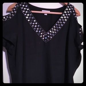 Dressy top for a night out on the town!