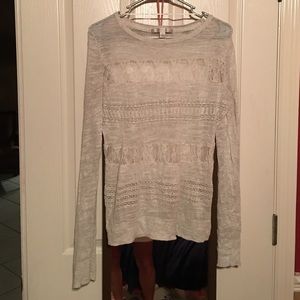 Lauren Conrad sheer top