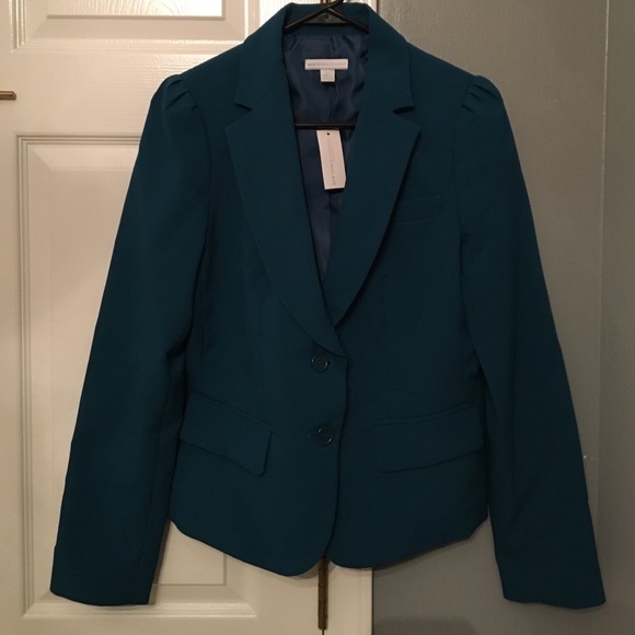 NWT New York & Co Teal Blazer