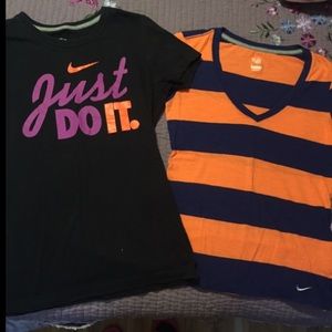 Two Nike Shirts