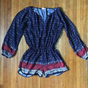 Anthropologie Romper