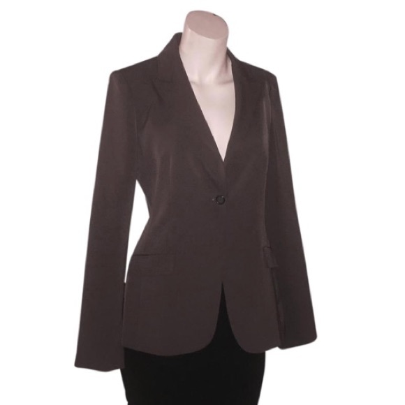 Tahari brown blazer - Picture 3 of 4