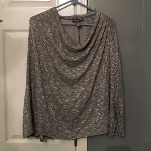 Grey Maternity Nursing Shawl