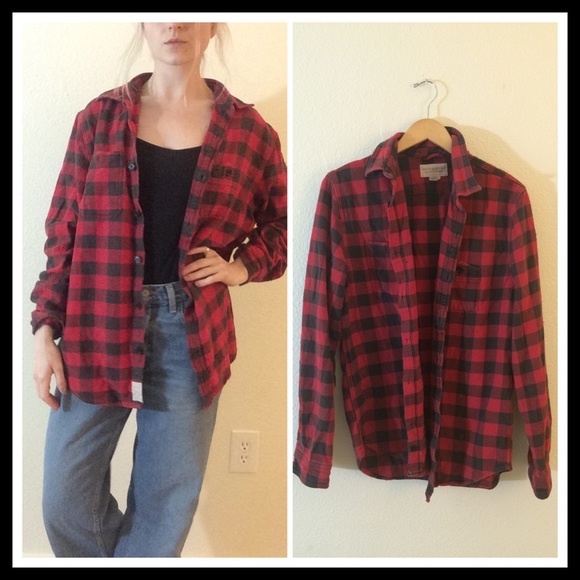 Ralph Lauren Tops - Ralph Lauren Denim & Supply 🍂Grunge Plaid Shirt🍂