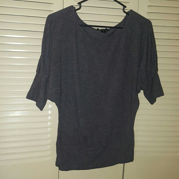 Twentyone gray 3/4 sleeve sweater