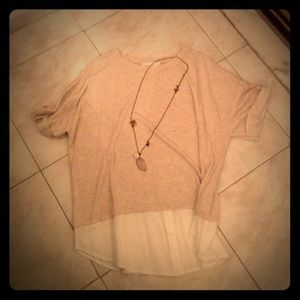 Khaki Forever 21 casual wear shirt