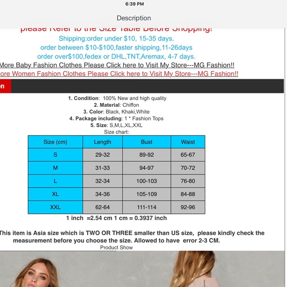 Black Color sexy top - Picture 4 of 4