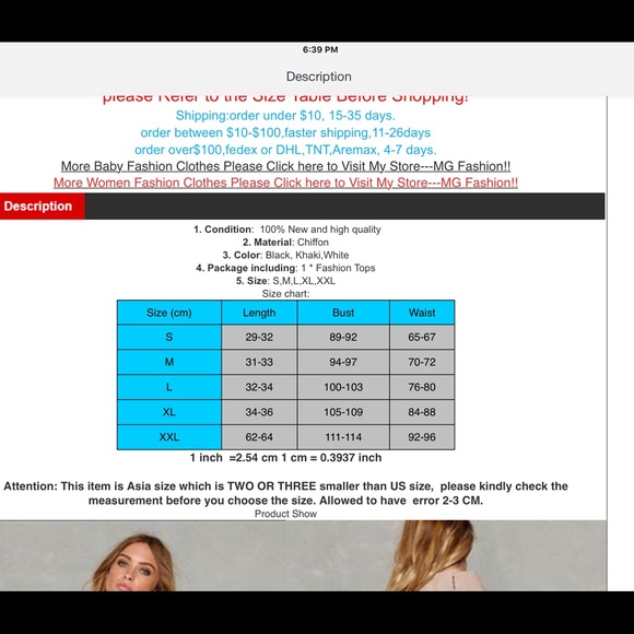 Peach Color Sexy Crop Top - Picture 4 of 4