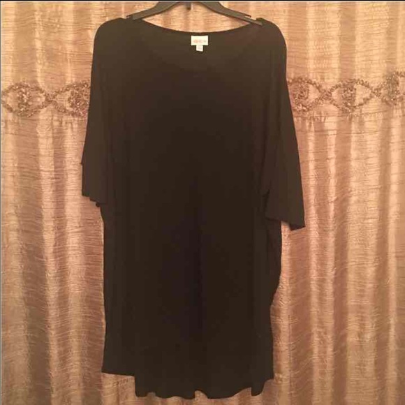2XL Black Ribbed Irma