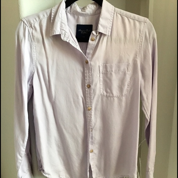 LAVENDER AMERICAN EAGLE BUTTON-DOWN, NWOT
