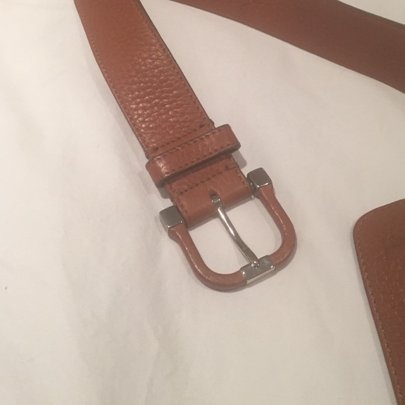 Tods brown leather belt