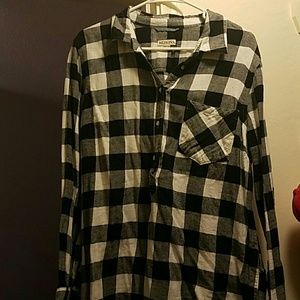 Long sleeve tunic used with leggings