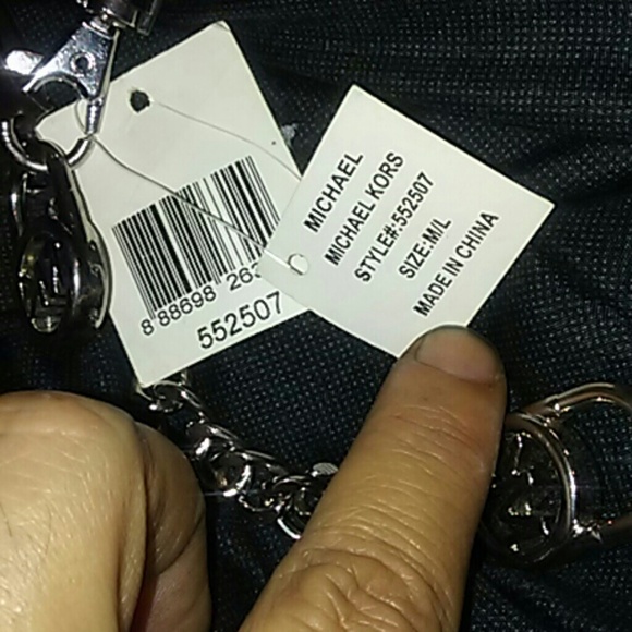 Michael Kors silver chain belt - Picture 3 of 4