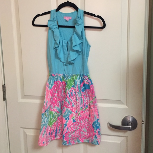 let's cha cha Esmeralda dress Lilly Pulitzer