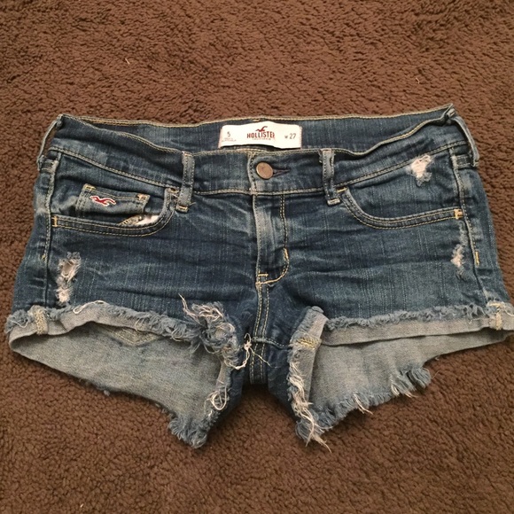 Stretch Jean cut off shorts