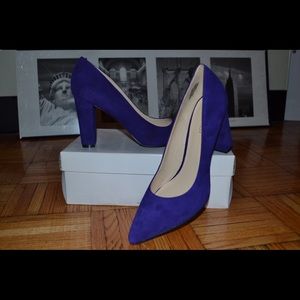 Nine West Josephina Violet Heel Size 9