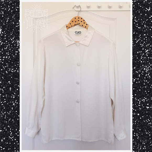 ✒️ Silky Collar Button-Up