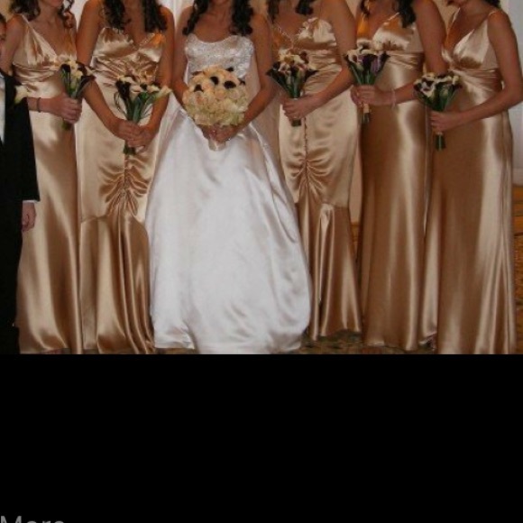 Gold Bridesmaid Dresses (Individual/Set)