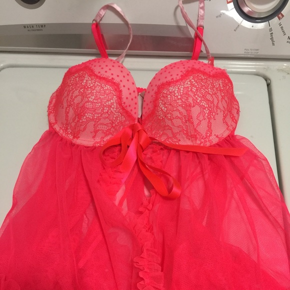 Victoria Secret Babydoll Lingerie Gown- Sz 34D