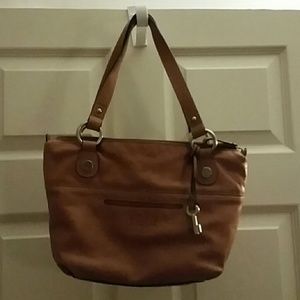 Fossil Leather Bag