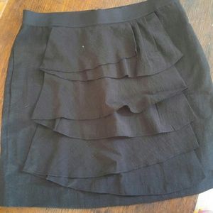 Banana Rep black mini skirt