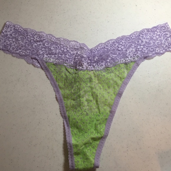 Soma Embraceable Allover Lace Thong Panty