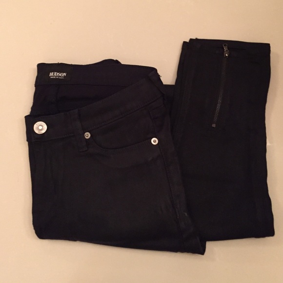Hudson Black Skinny Jeans NWOT