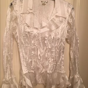 Elegant white blouse