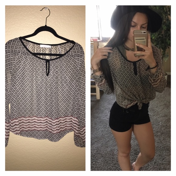 ❌SOLD❌LUSH NORDSTROM Blouse