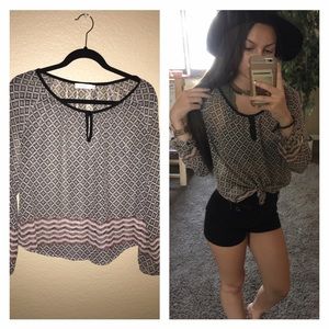 ❌SOLD❌LUSH NORDSTROM Blouse