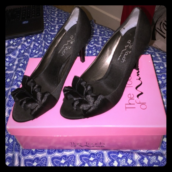 The Touch of Nina  Shoes - Black Dress Heels. The Touch of Nina