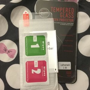 iPhone 6 tempered glass screen protector