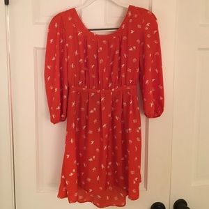 "Cooperative" by Urban Outfitters Bird Dress