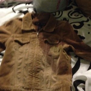 Brown jean jacket