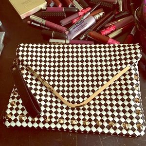 Checkered Clutch.
