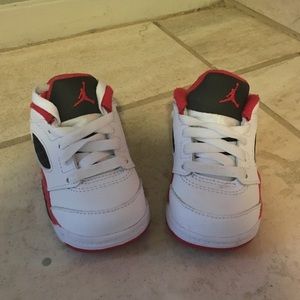 Infant Size 4C Jordan Retro 5 Low!! Worn once!