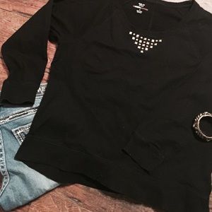 Style and Co Studded Detail Sweatshirt