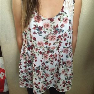 White floral baby doll too.