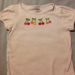 Gymboree cherries tee sz 3