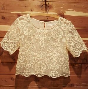 Lace Crop Top