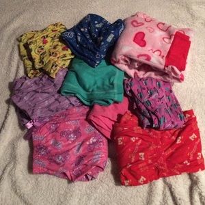 Bundle of Pajama pants for kids