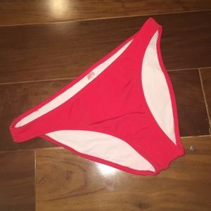 Victoria's Secret red bikini bottoms