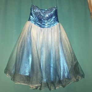 Blue Ombré Dress
