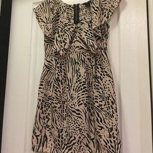 Animal print dress
