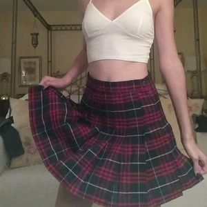 Matilda Plaid Skirt.