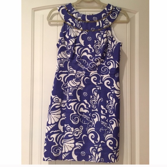 Beautiful blue and white dress❤️❤️