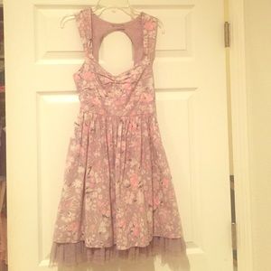 Free People Lavender Floral dress