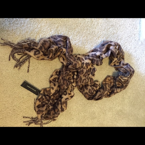 New Animal Print Scarf