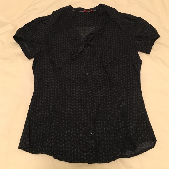 Esprit Black Botton Down Shirt