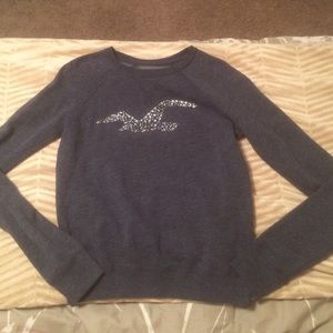 Gray Hollister sweater shirt